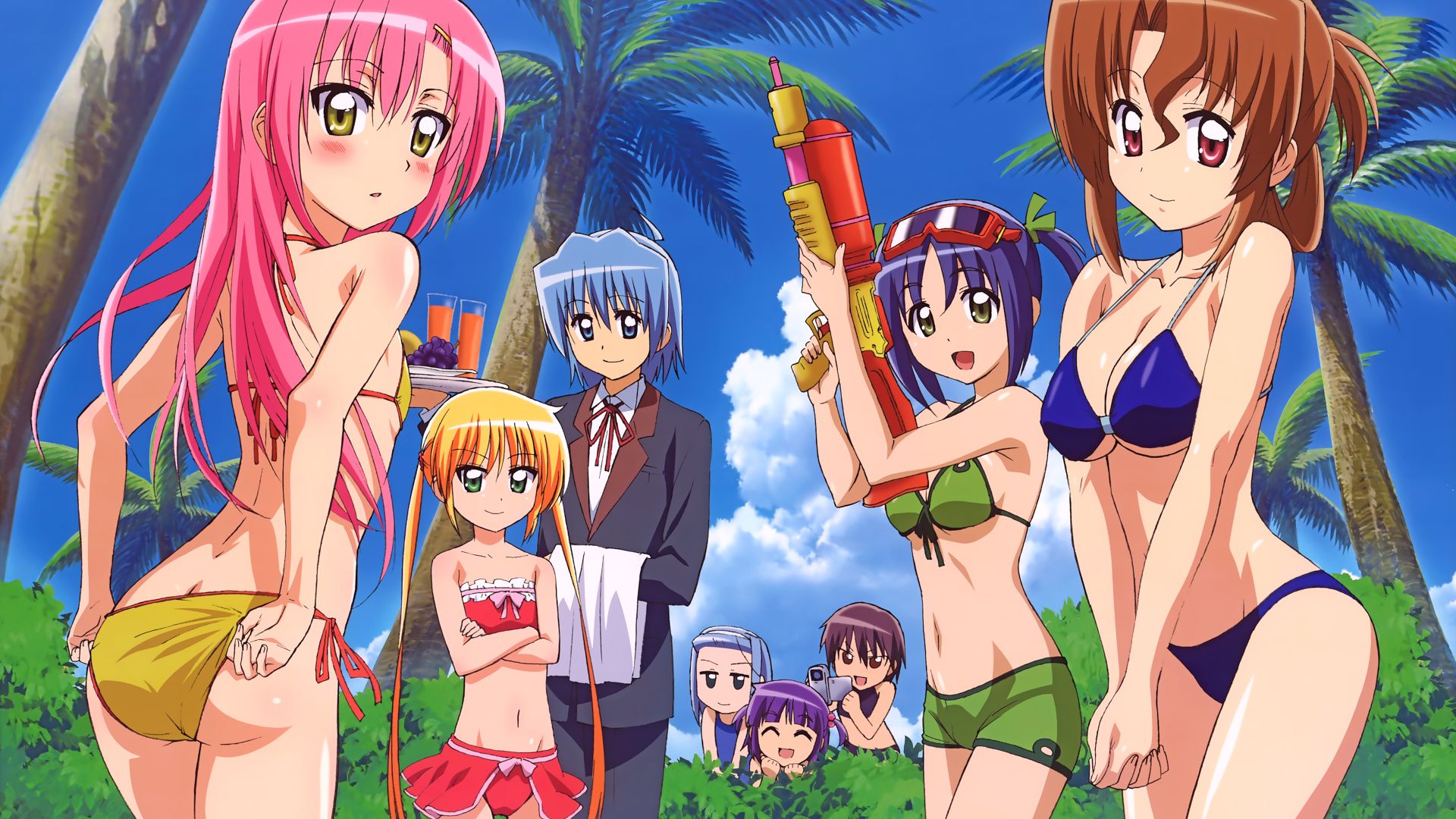 Hayate, the Combat Butler background