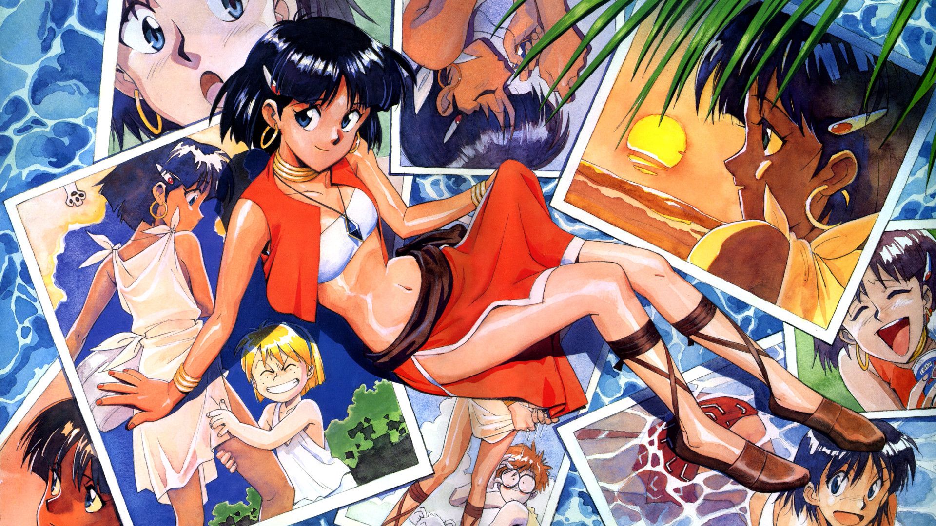 Nadia: The Secret of Blue Water background
