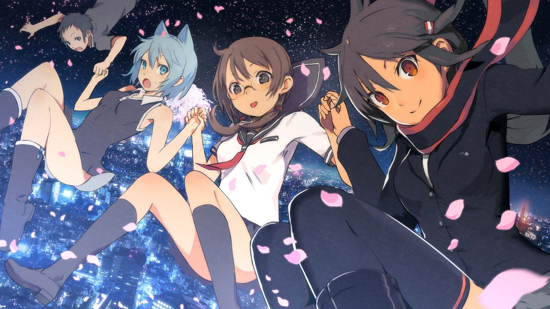 Yozakura karutetto background