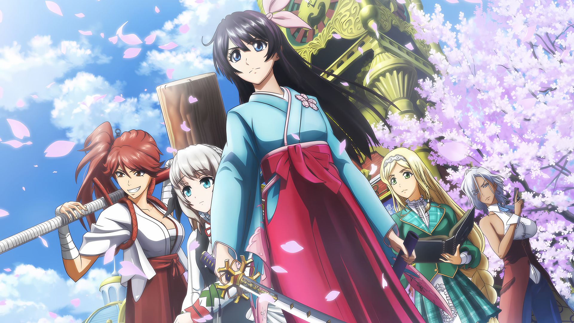 Sakura Wars: The Animation background