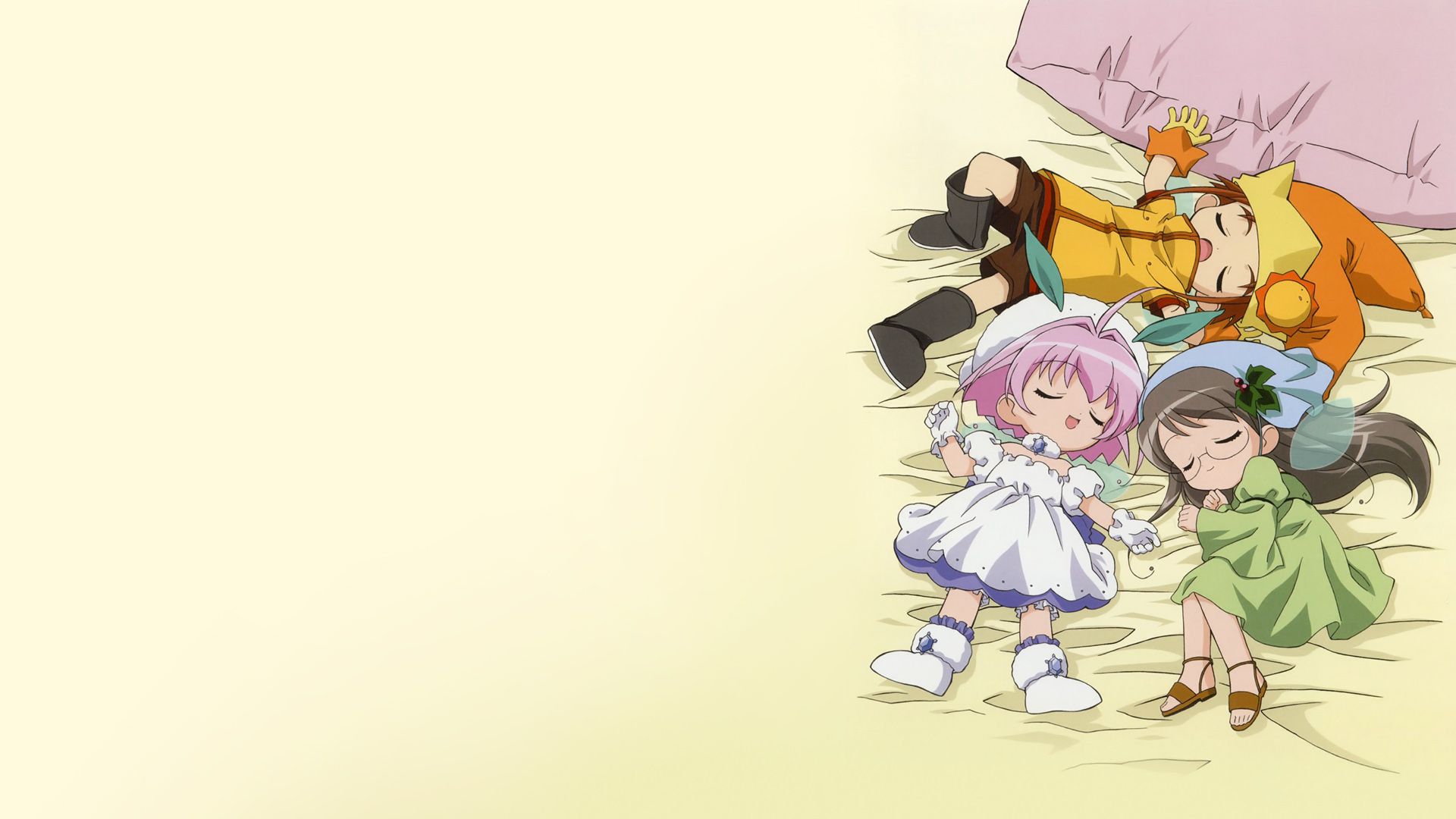 Chicchana yuki tsukai Shugâ background
