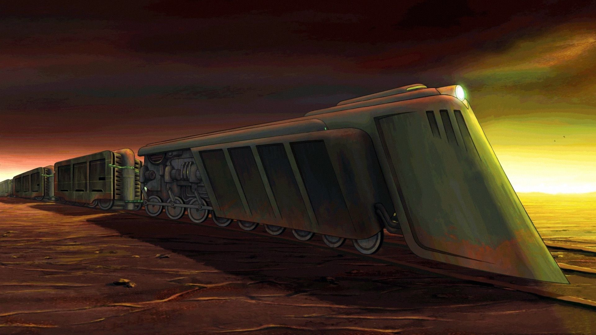 Infinity Train background