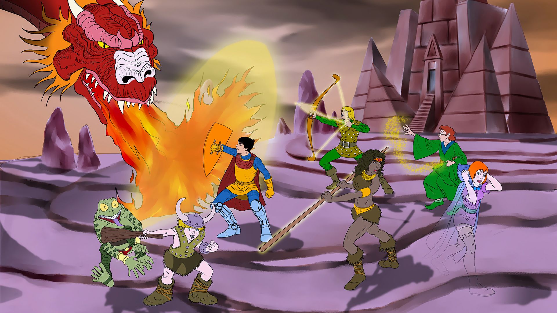 Dungeons & Dragons background