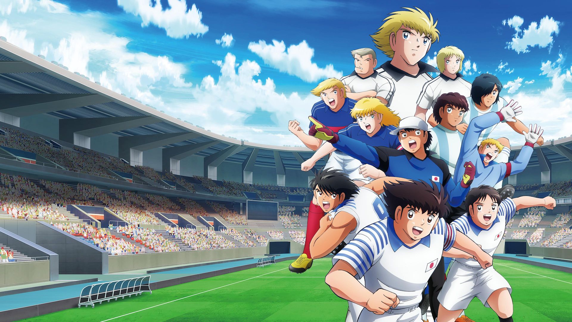Captain Tsubasa background