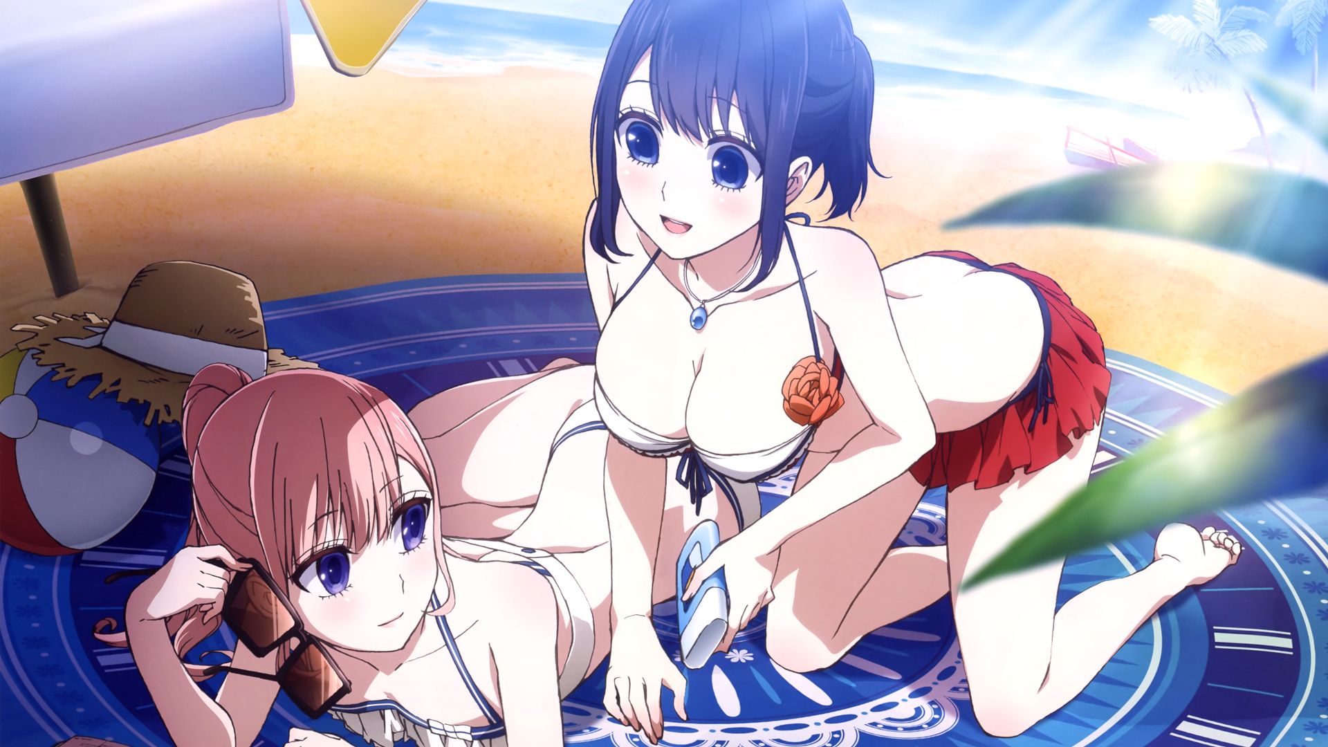 Koi to uso background