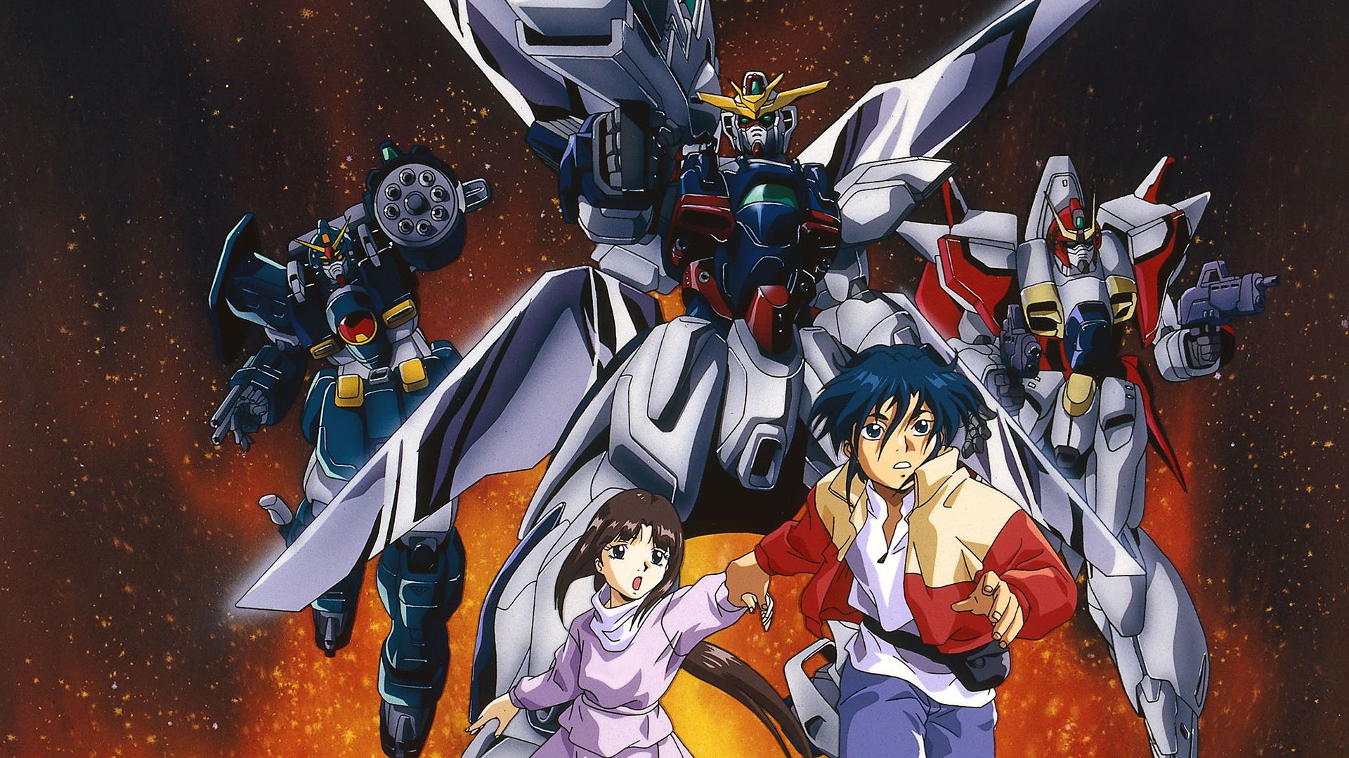 After War Gundam X background