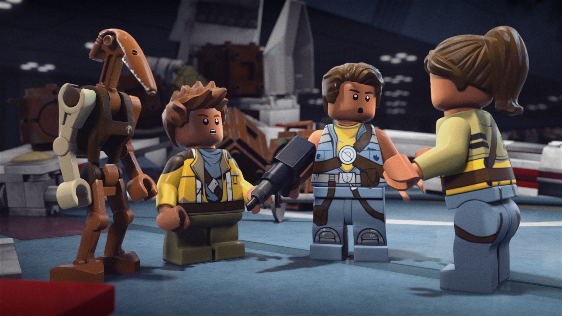Lego Star Wars: Droid Tales background