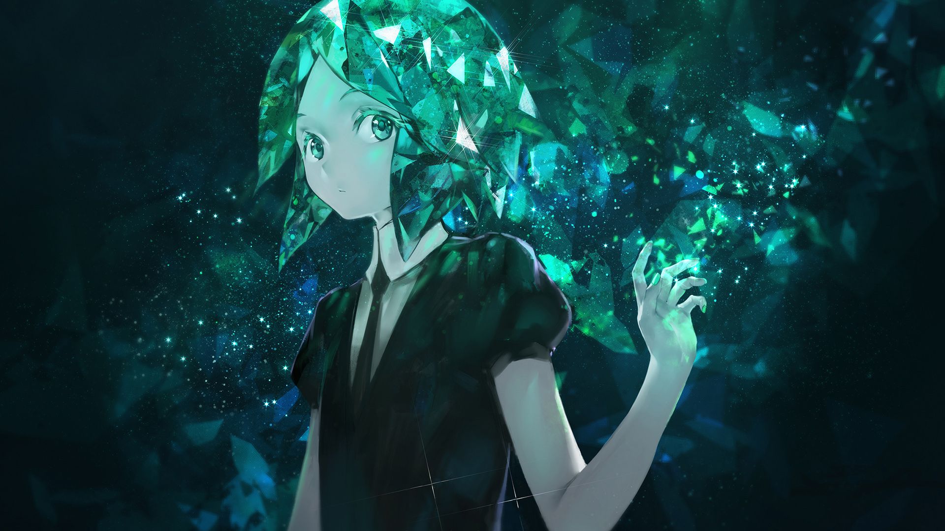 Land of the Lustrous background