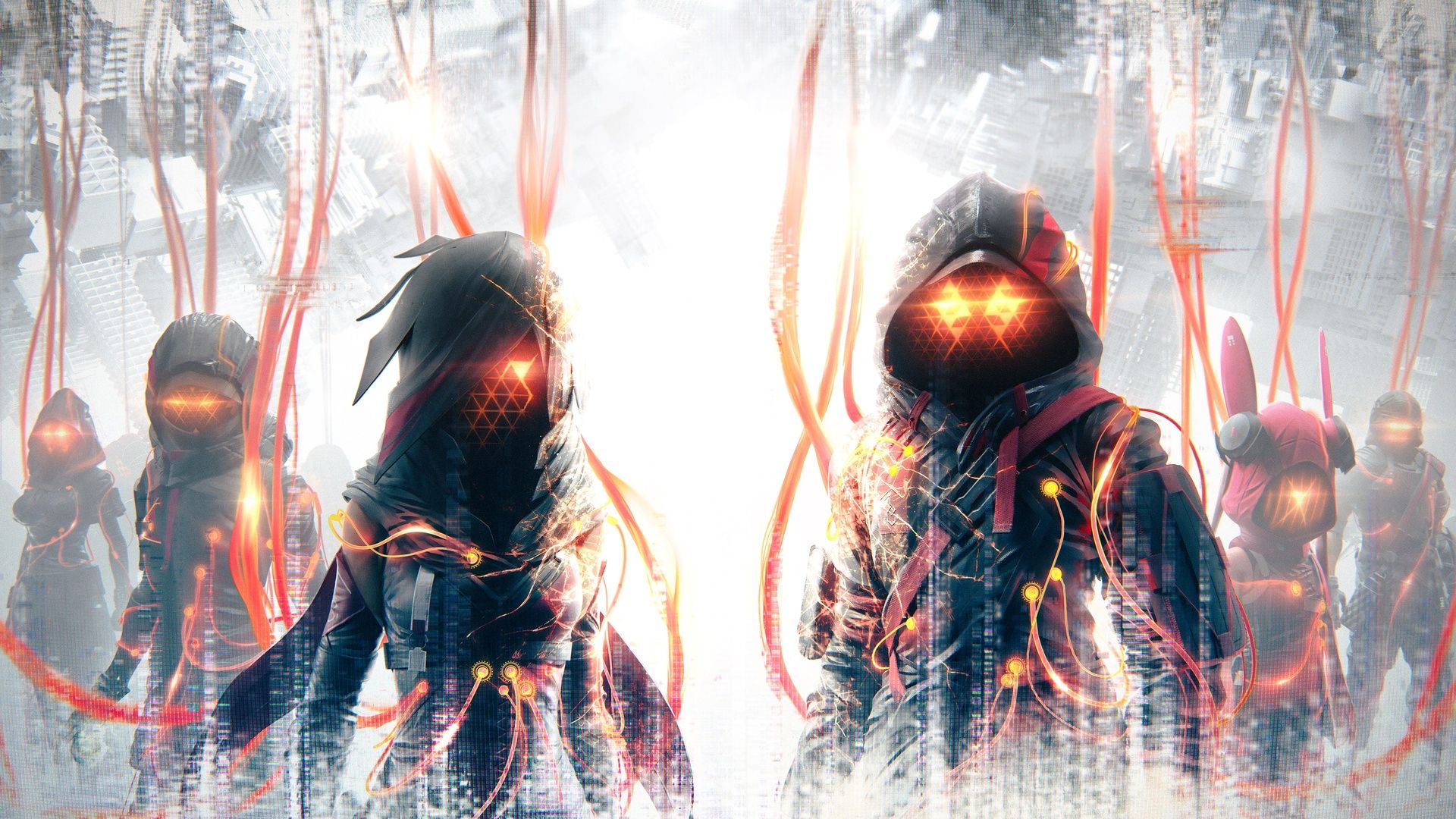 Scarlet Nexus background