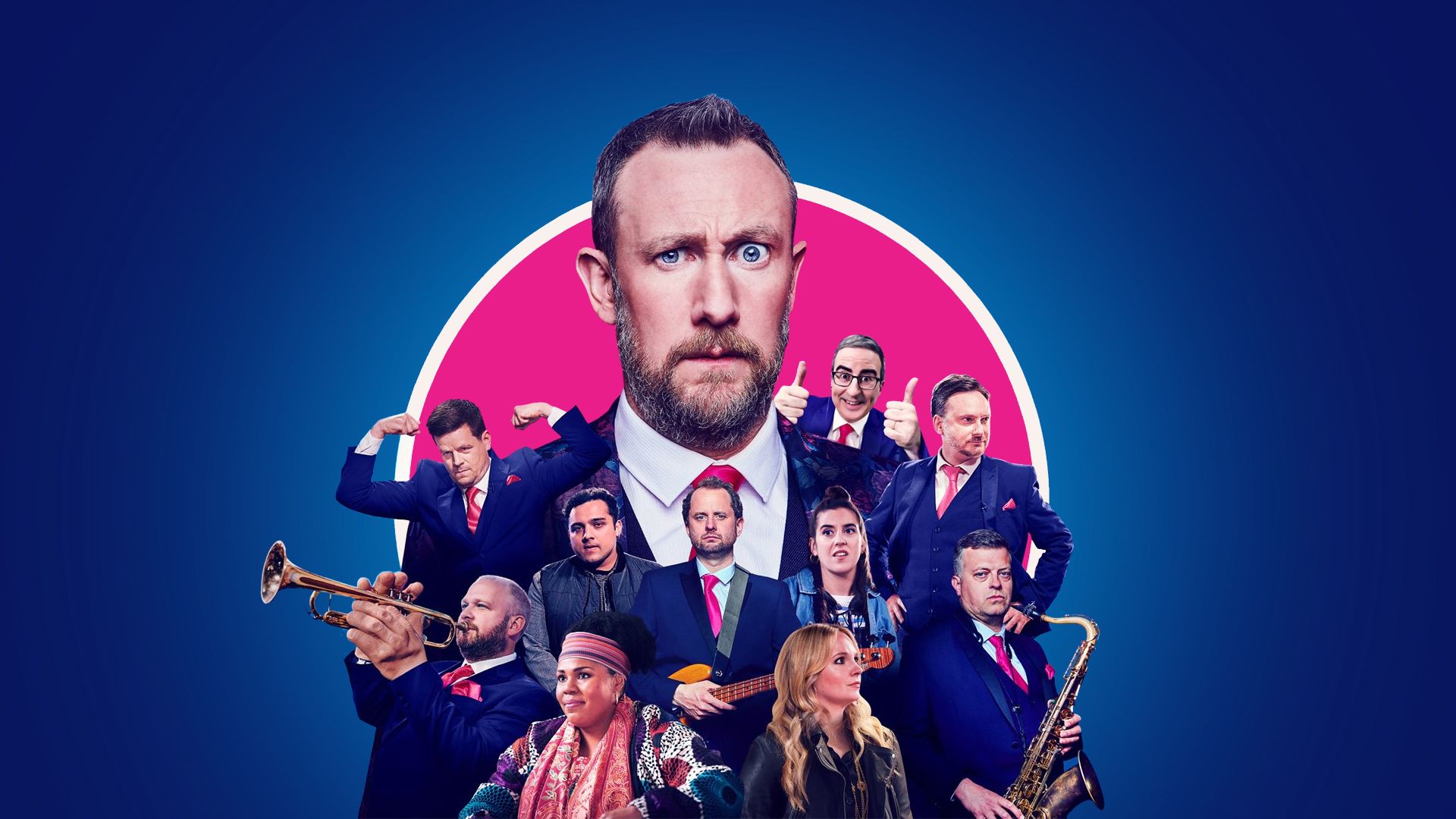 The Horne Section TV Show background