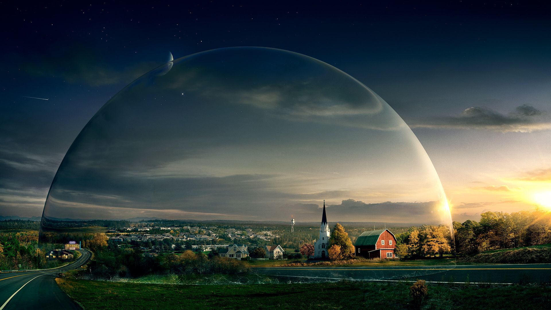 Under the Dome background