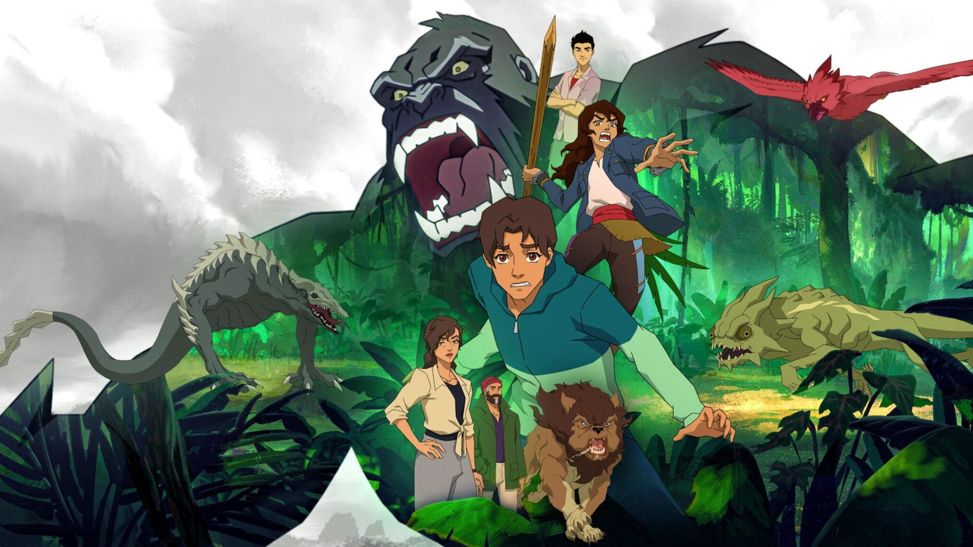 Skull Island background
