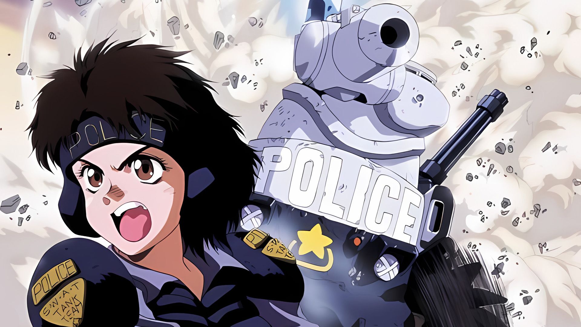 New Dominion Tank Police background