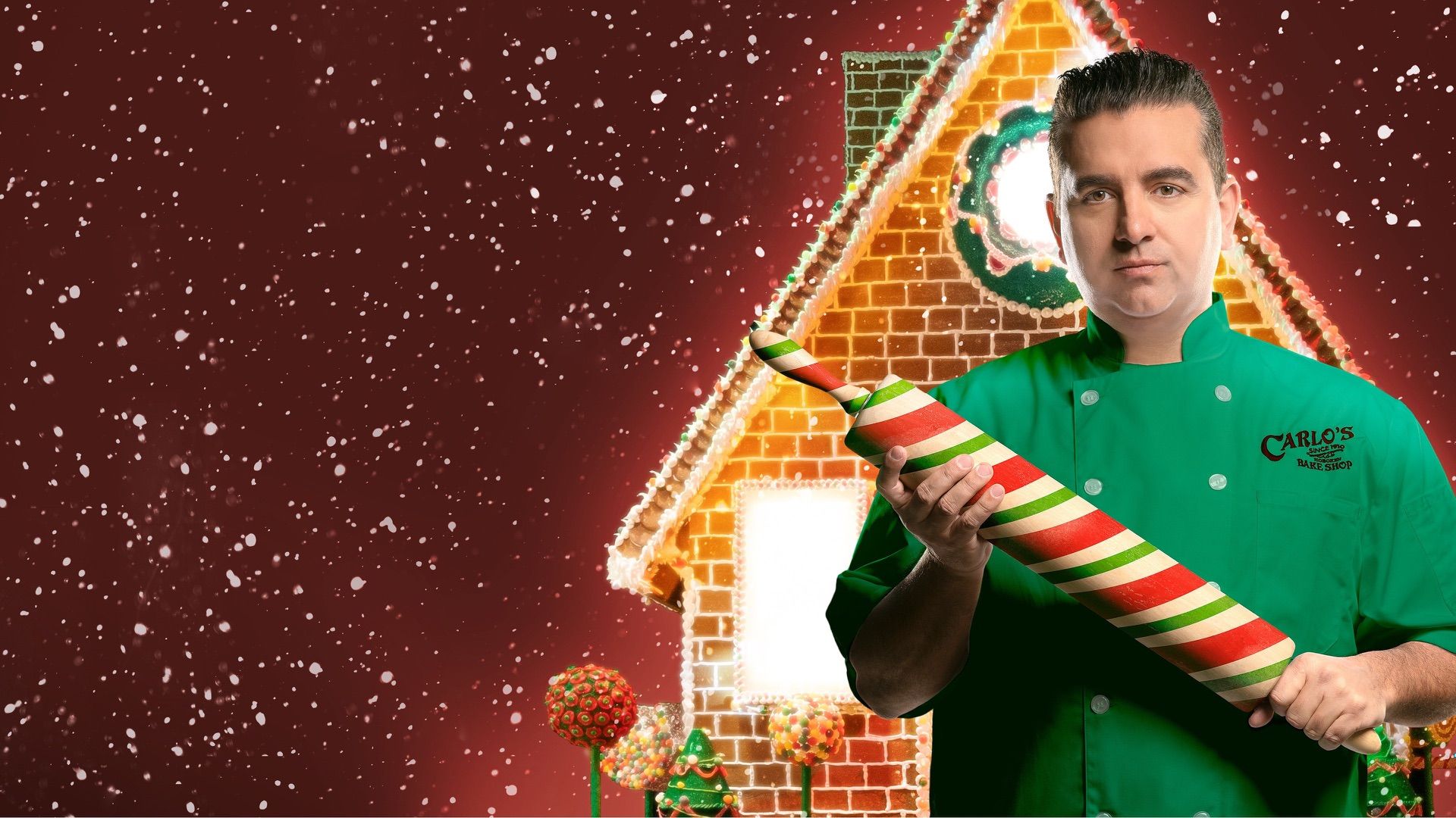 Buddy vs. Christmas background