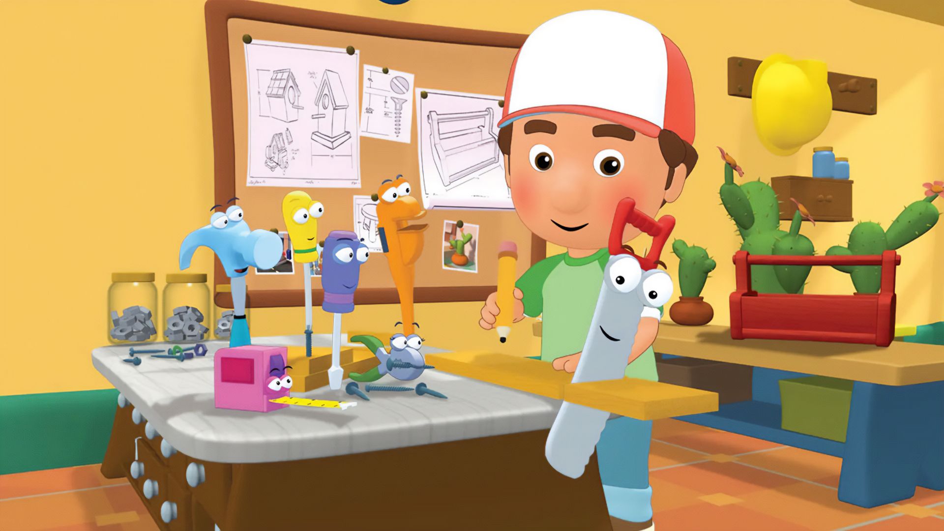 Handy Manny background