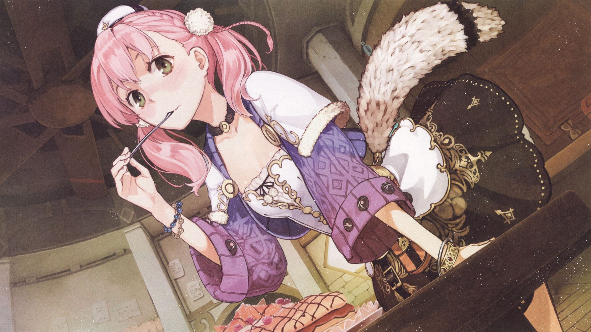 Atelier Escha & Logy: Alchemists of the Dusk Sky background