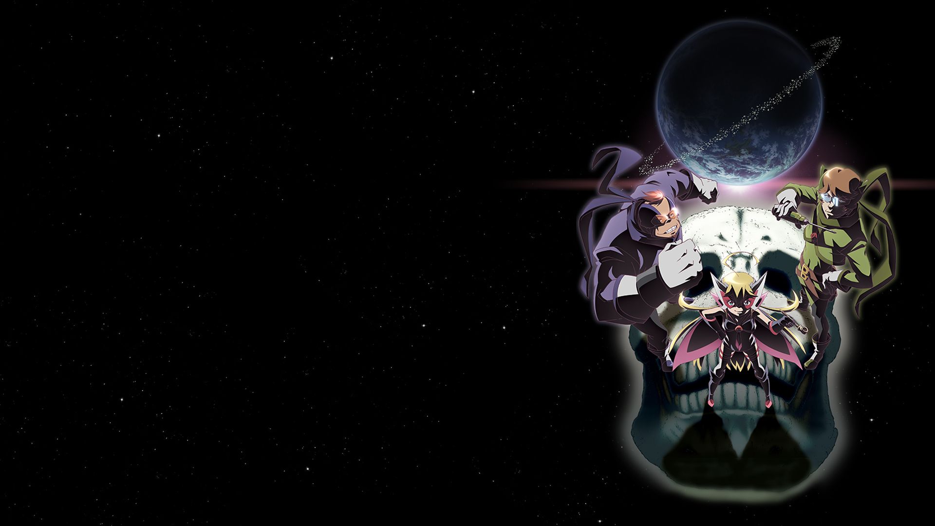 Yatterman Night background