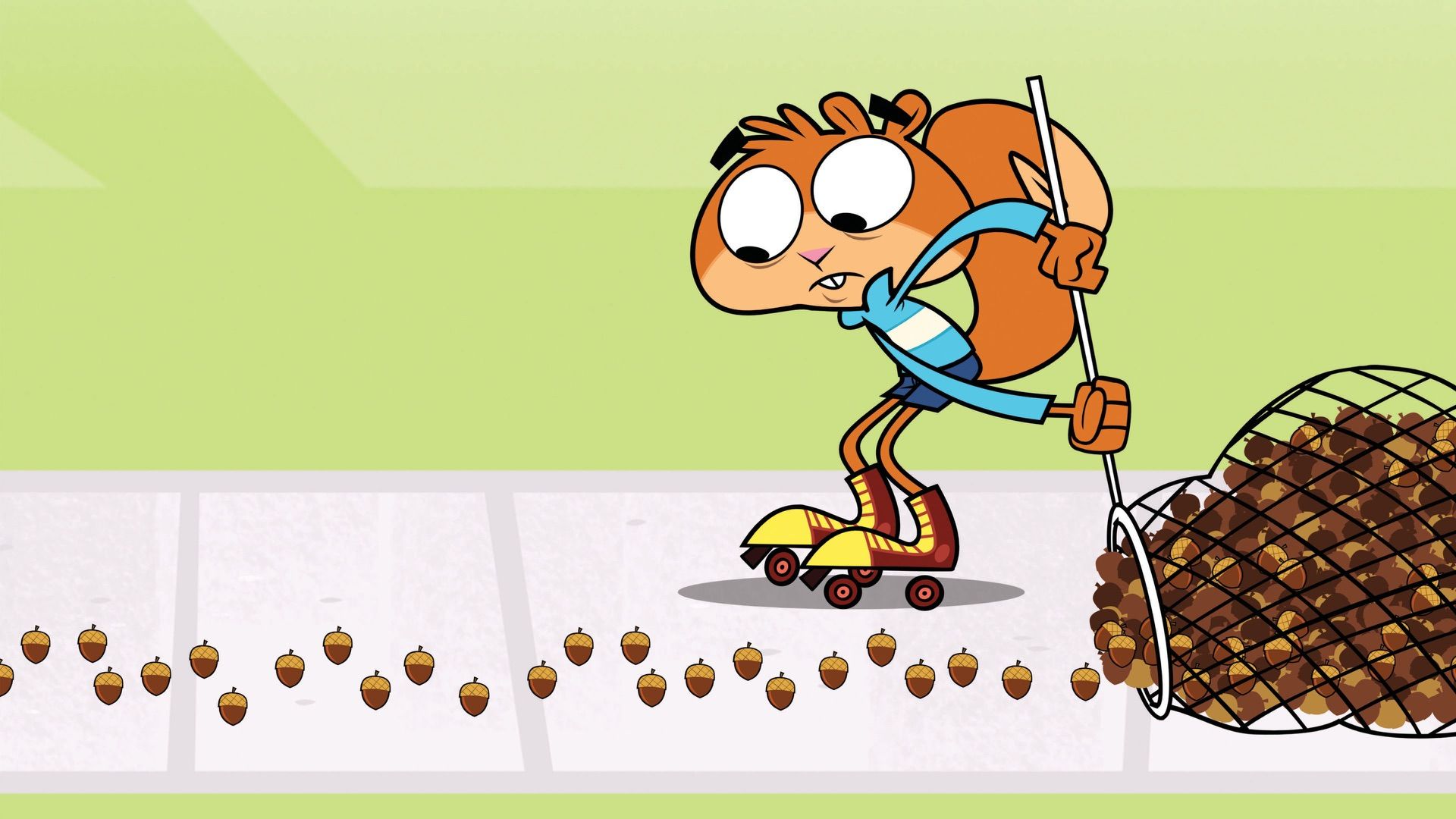 Scaredy Squirrel background