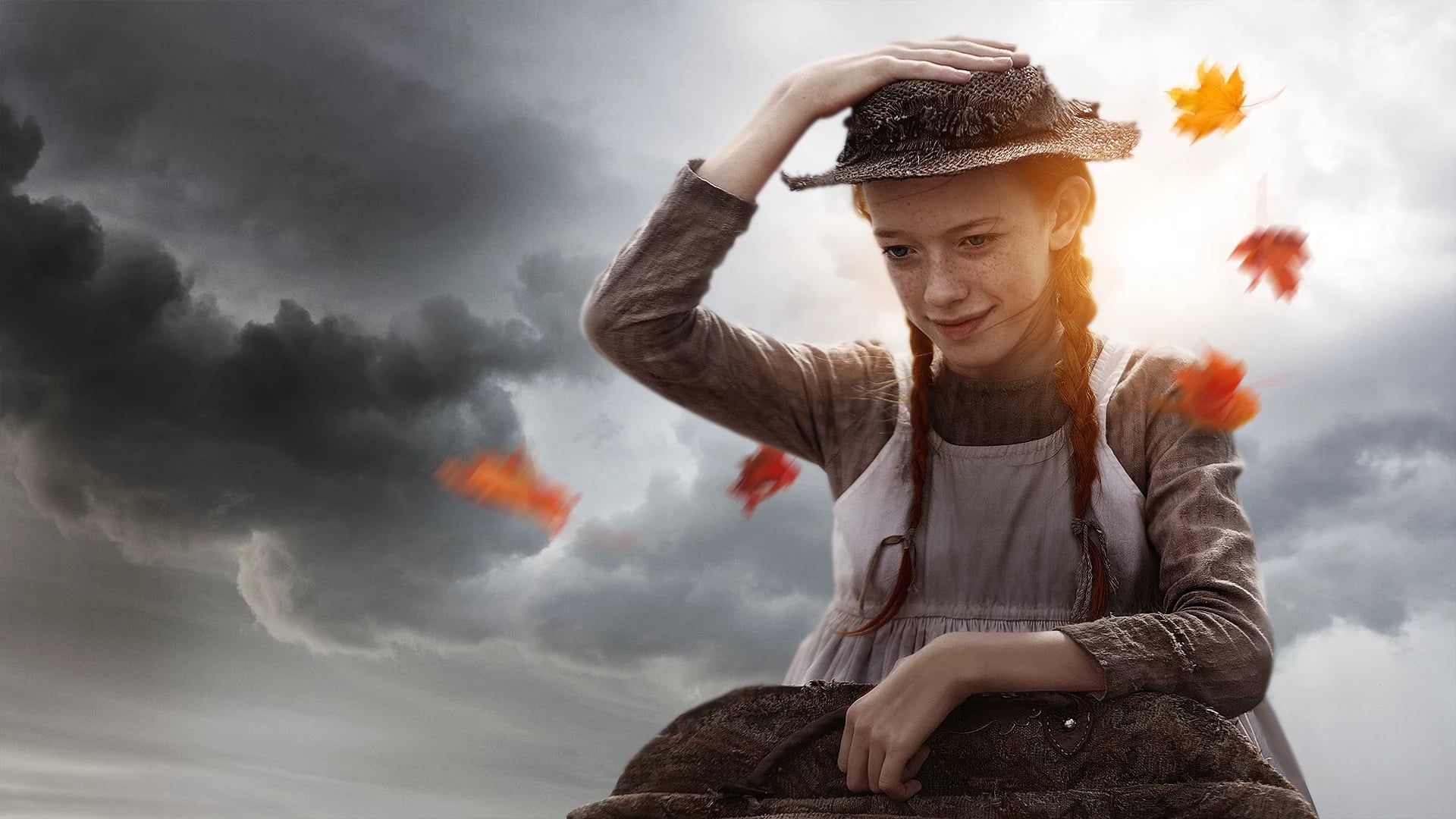 Anne with an E background