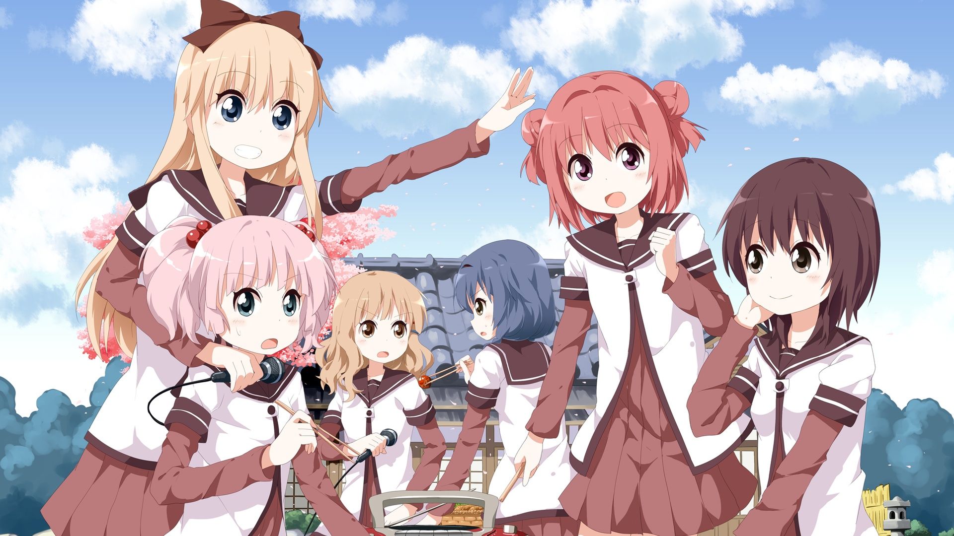 YuruYuri background
