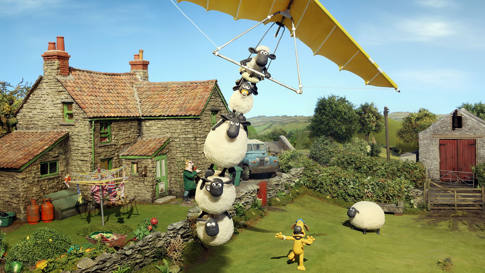 Shaun the Sheep background