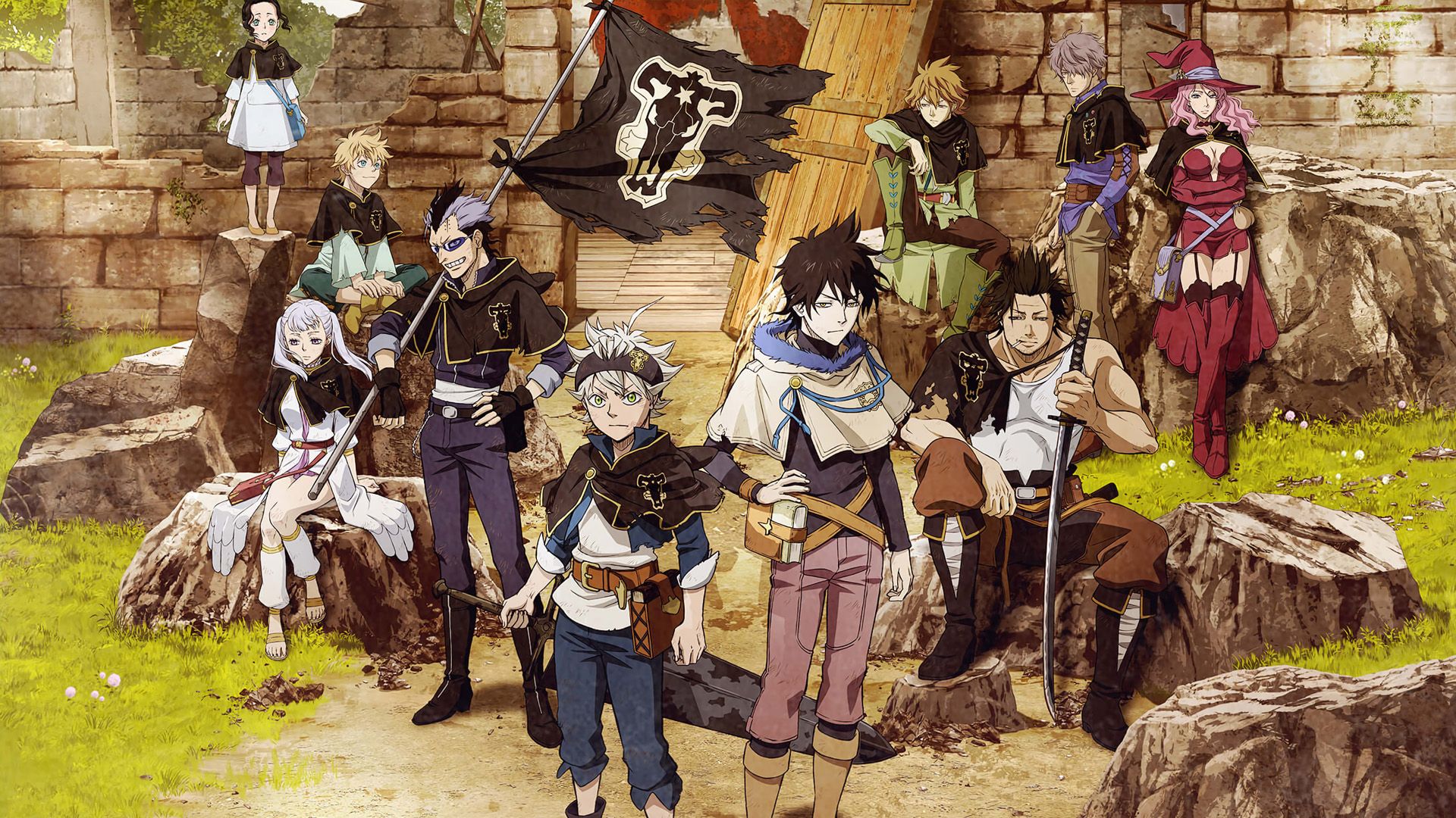 Black Clover background