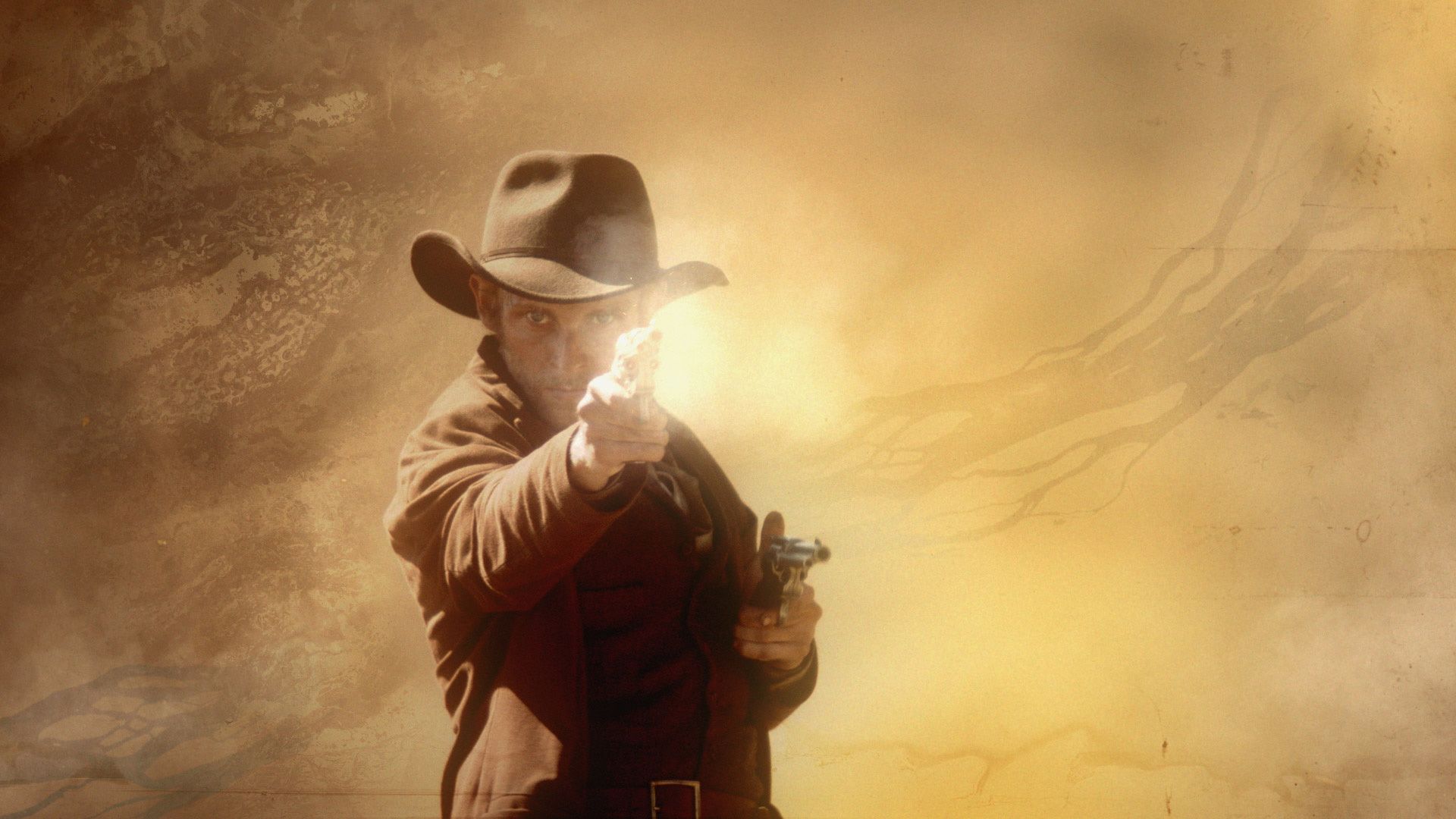 The American West background