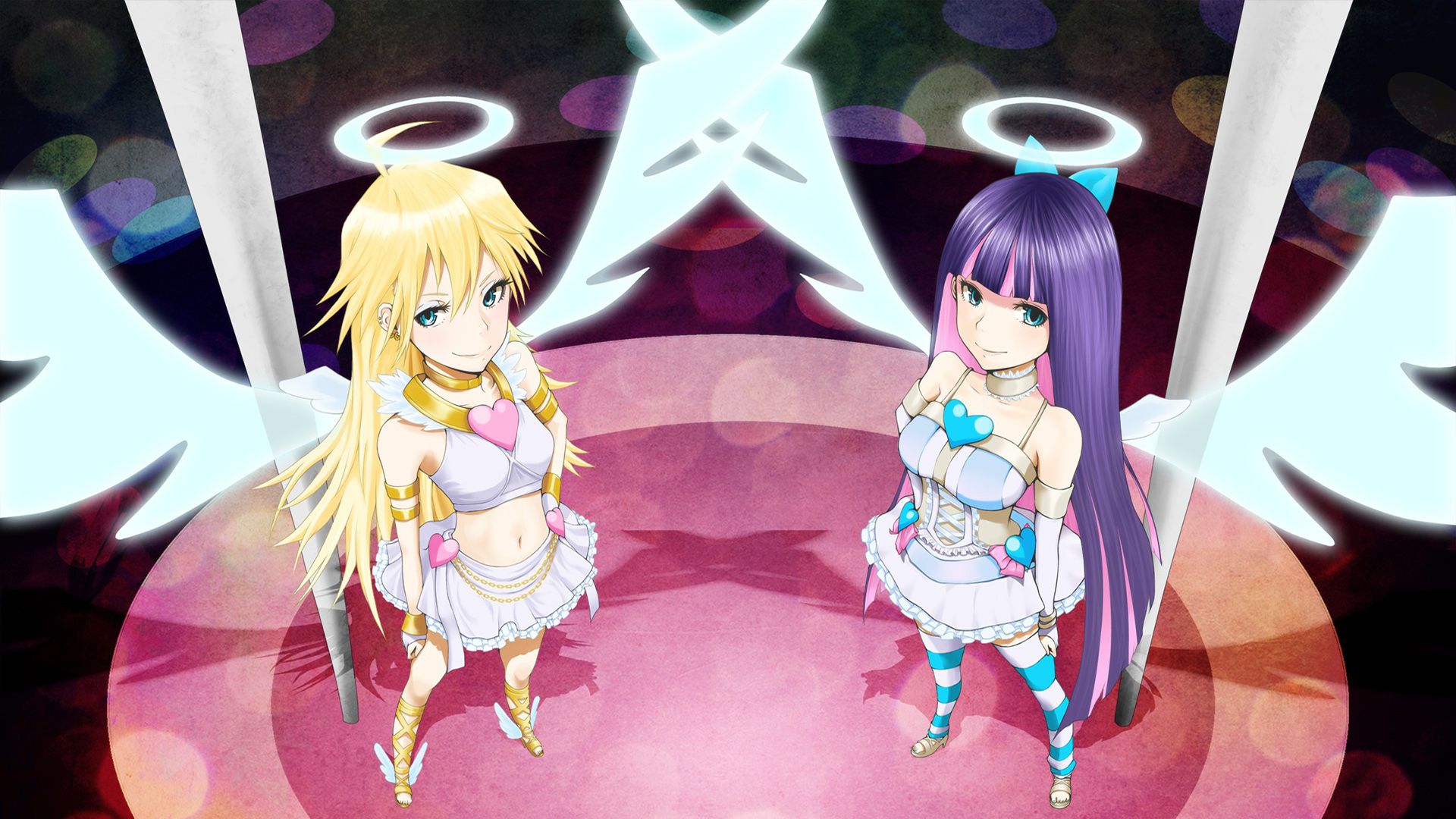 Panty & Stocking with Garterbelt background