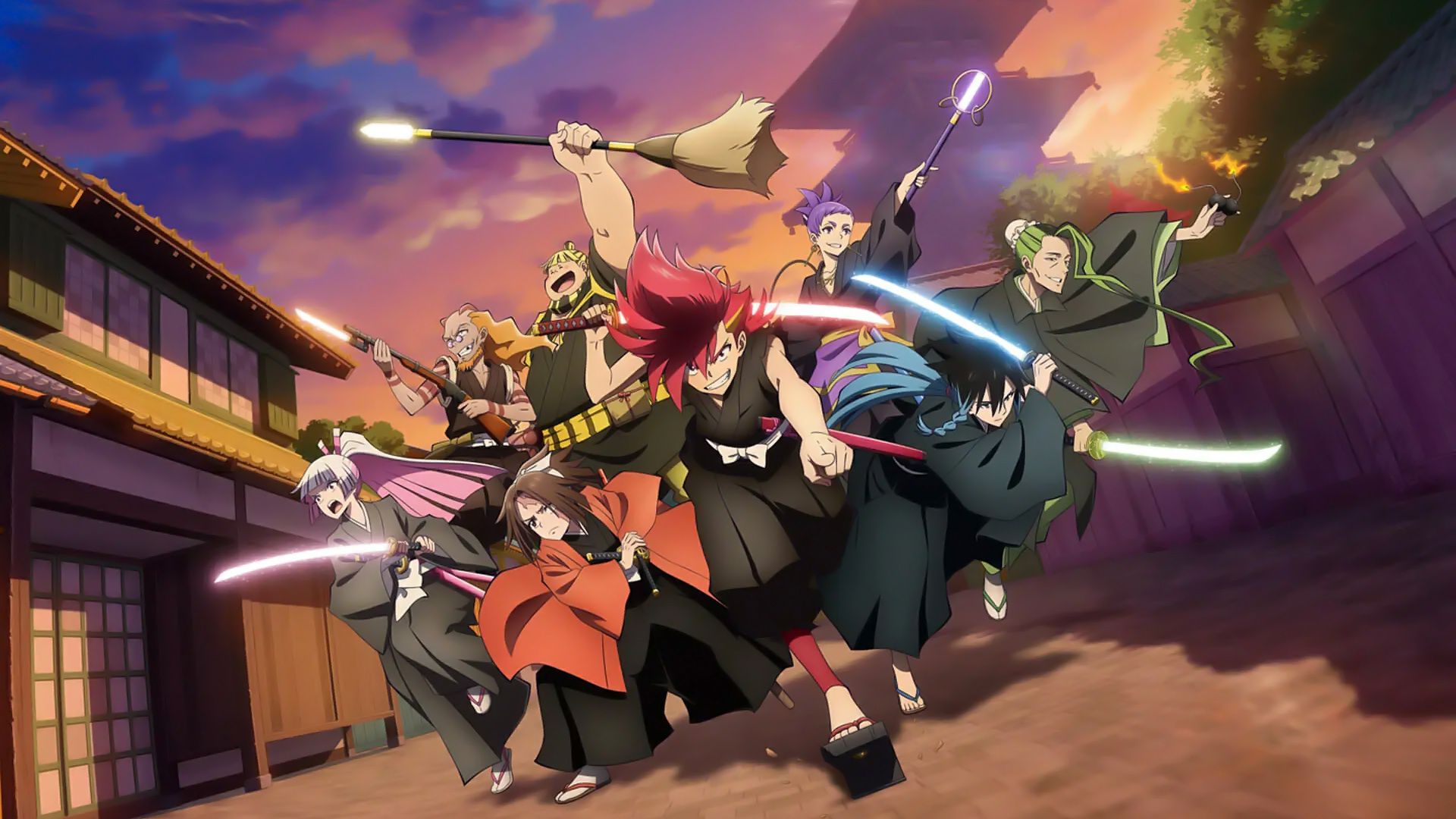 Bucchigire! background