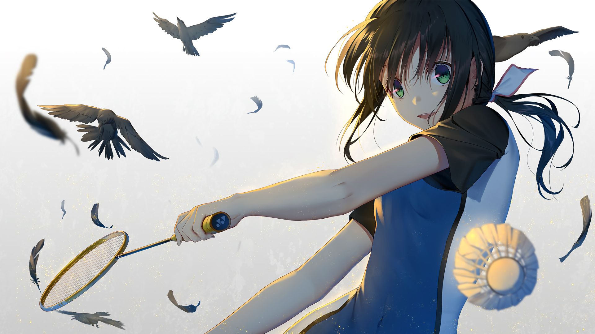 Hanebado: The Badminton Play of Ayano Hanesaki! background