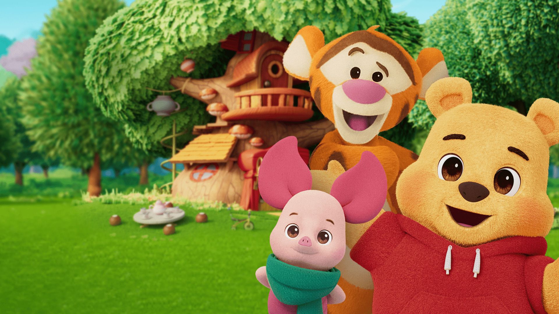 Me & Winnie the Pooh background