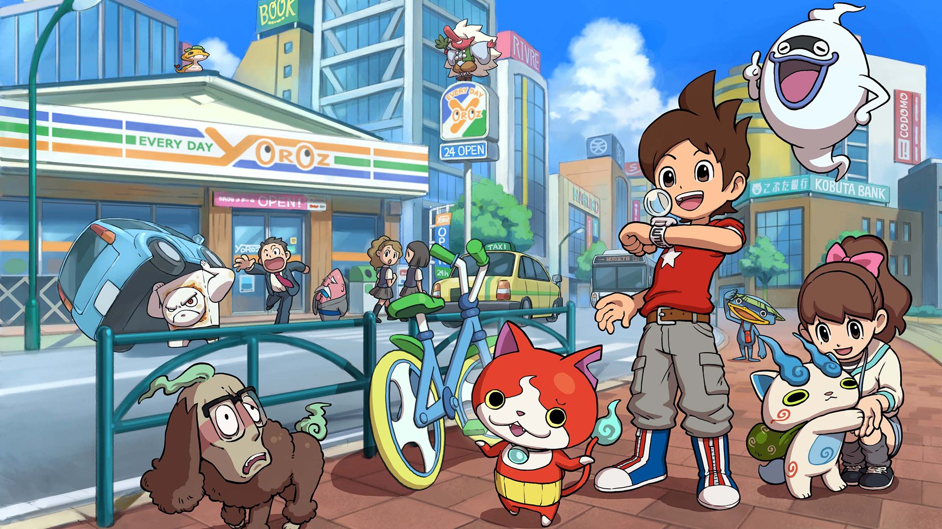 Yo-Kai Watch background