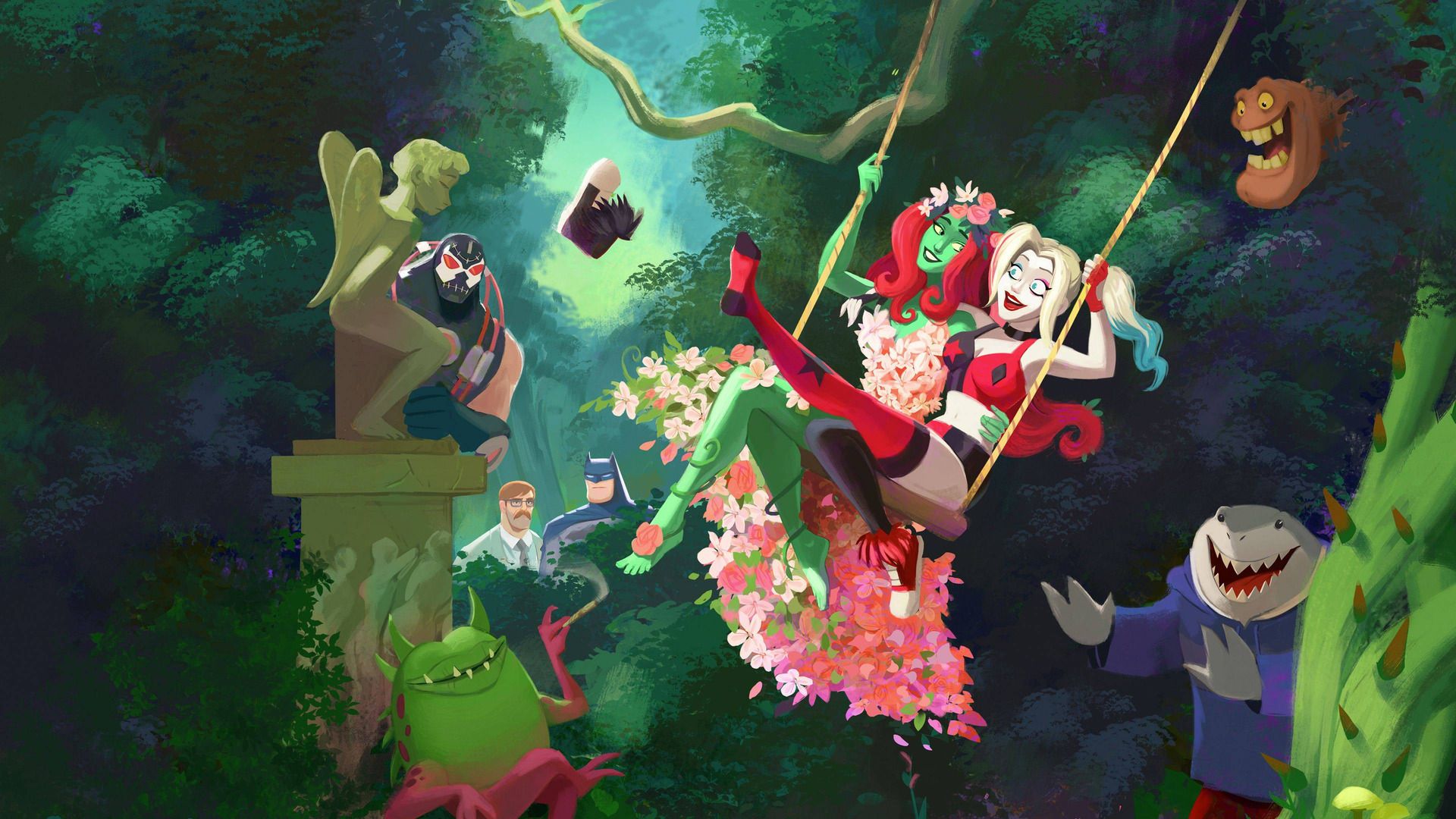 Harley Quinn background