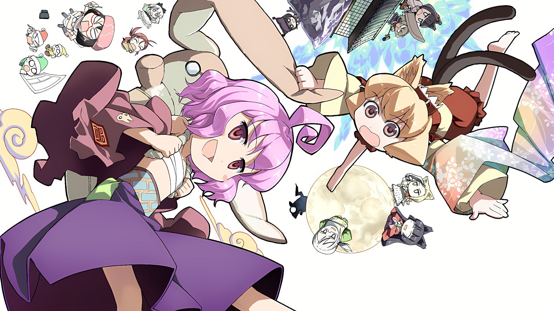 The Everyday Tales of a Cat God background
