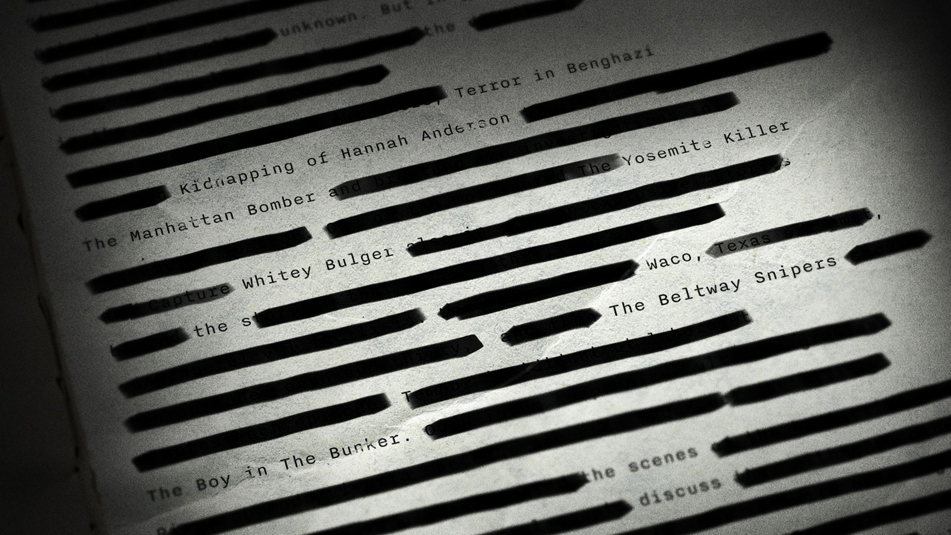 FBI True background