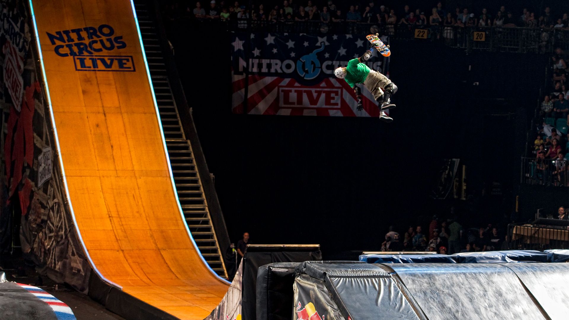 Nitro Circus Live background