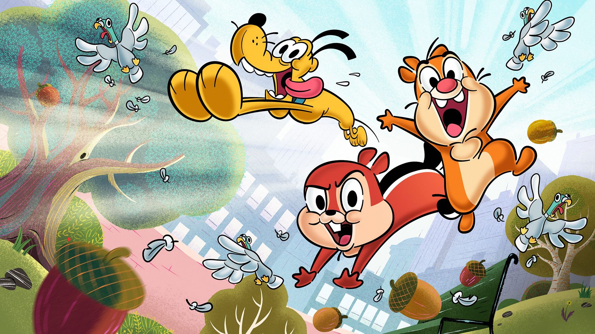 Chip 'N' Dale: Park Life background