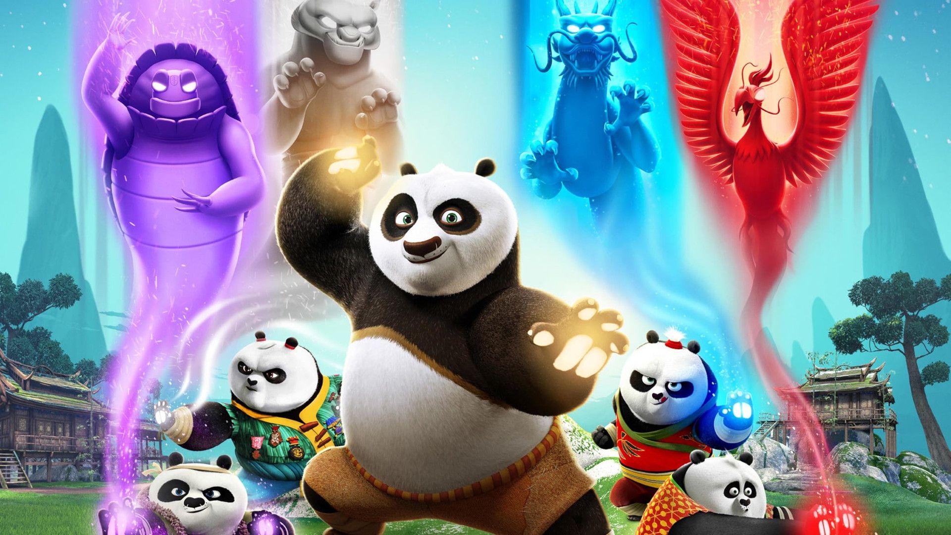 Kung Fu Panda: The Paws of Destiny background