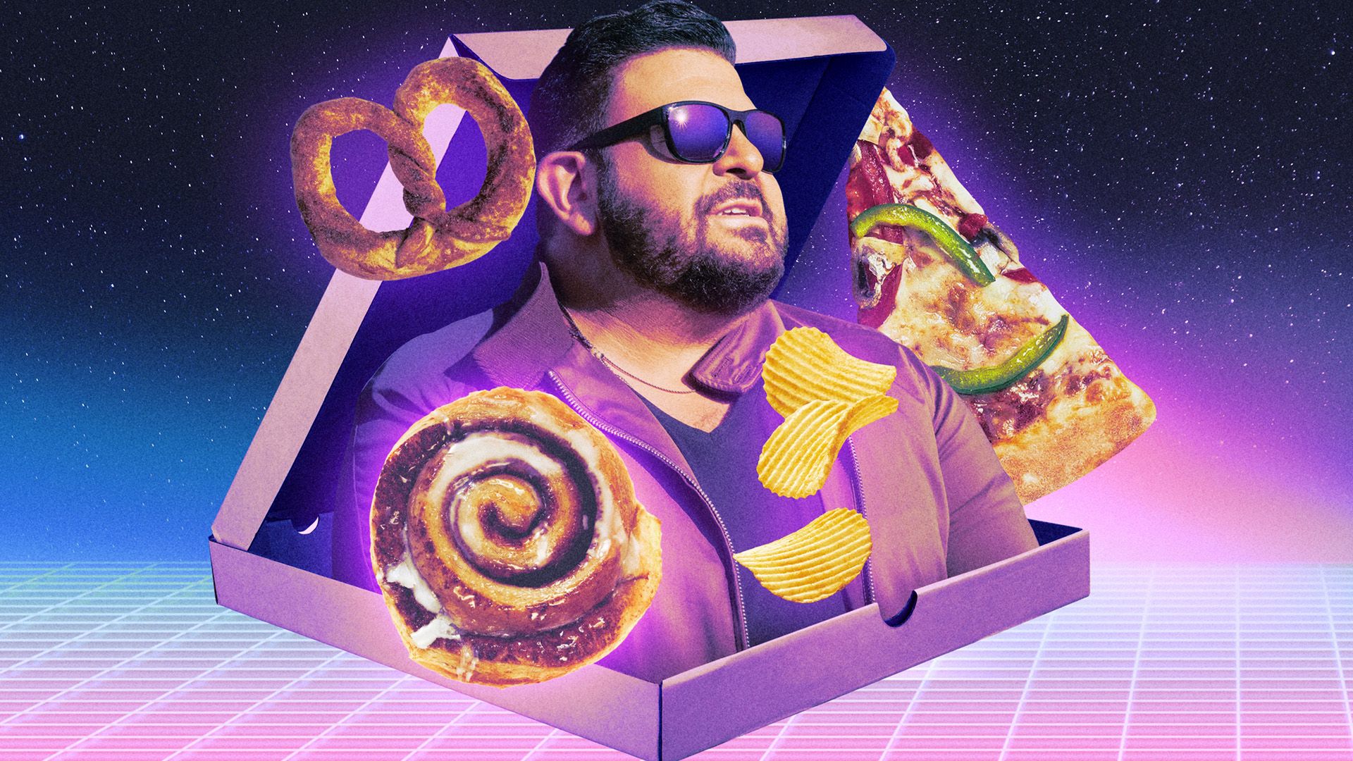 Adam Eats the 80's background