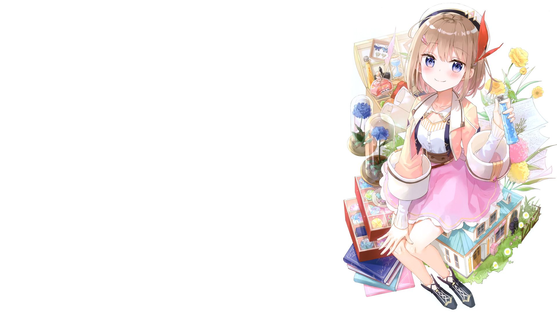 Shinmai renkinjutsushi no tenpo keiei background