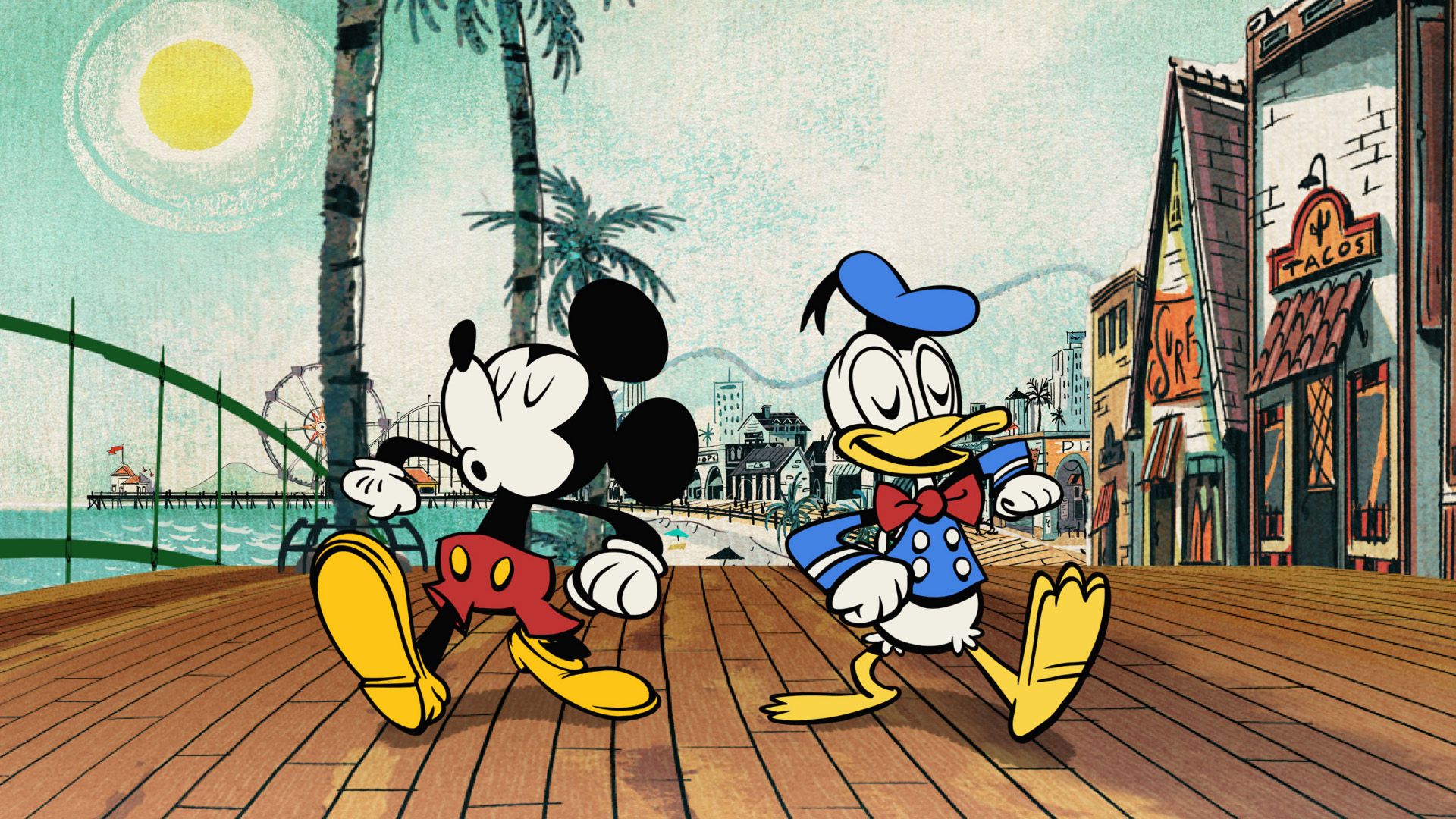 Mickey Mouse background