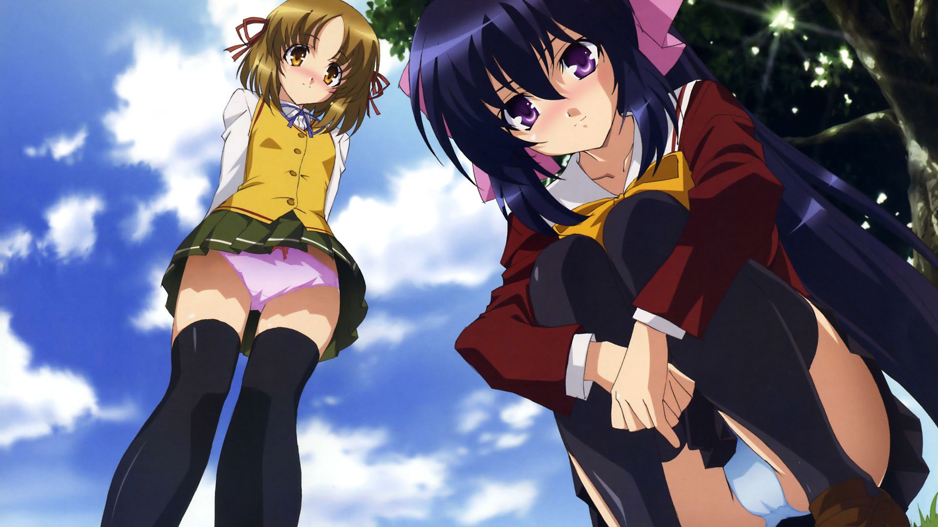 Omamori Himari background