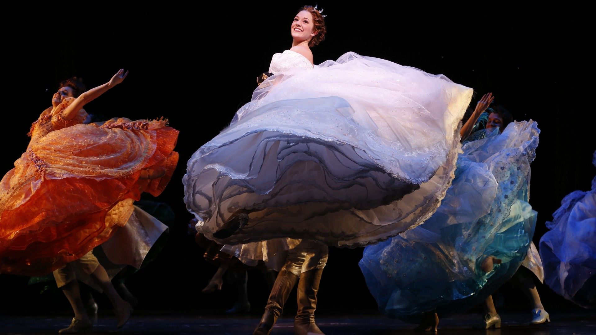 The Princess Diary: Backstage at 'Cinderella' with Laura Osnes background