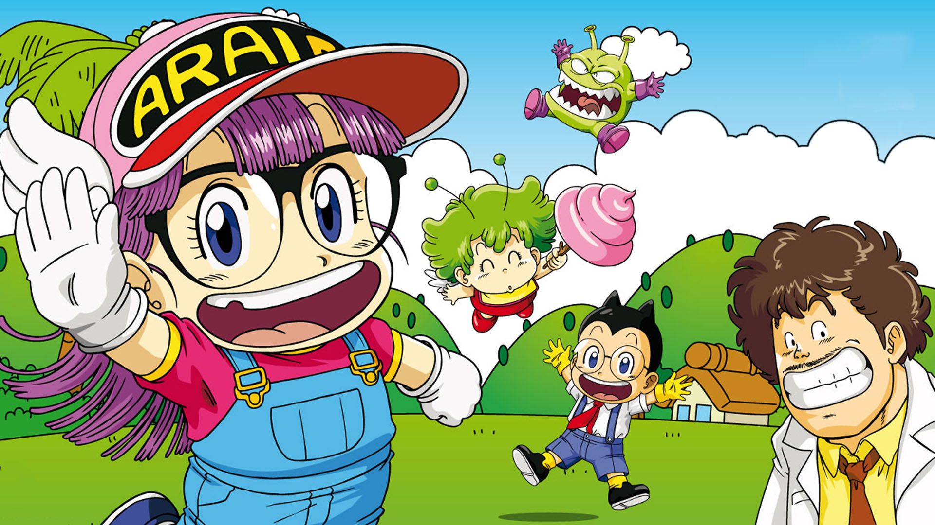Dr. Slump background