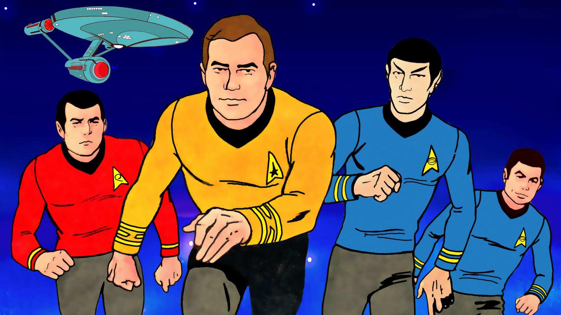 Star Trek: The Animated Series background