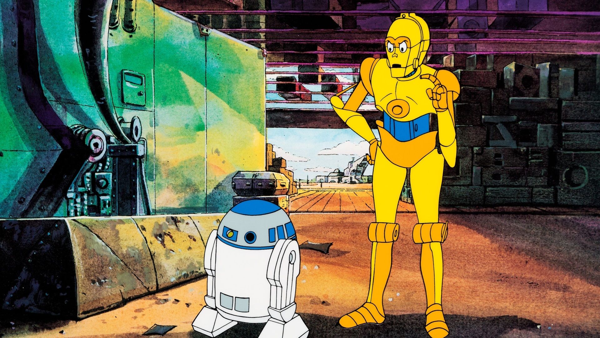 Star Wars: Droids background