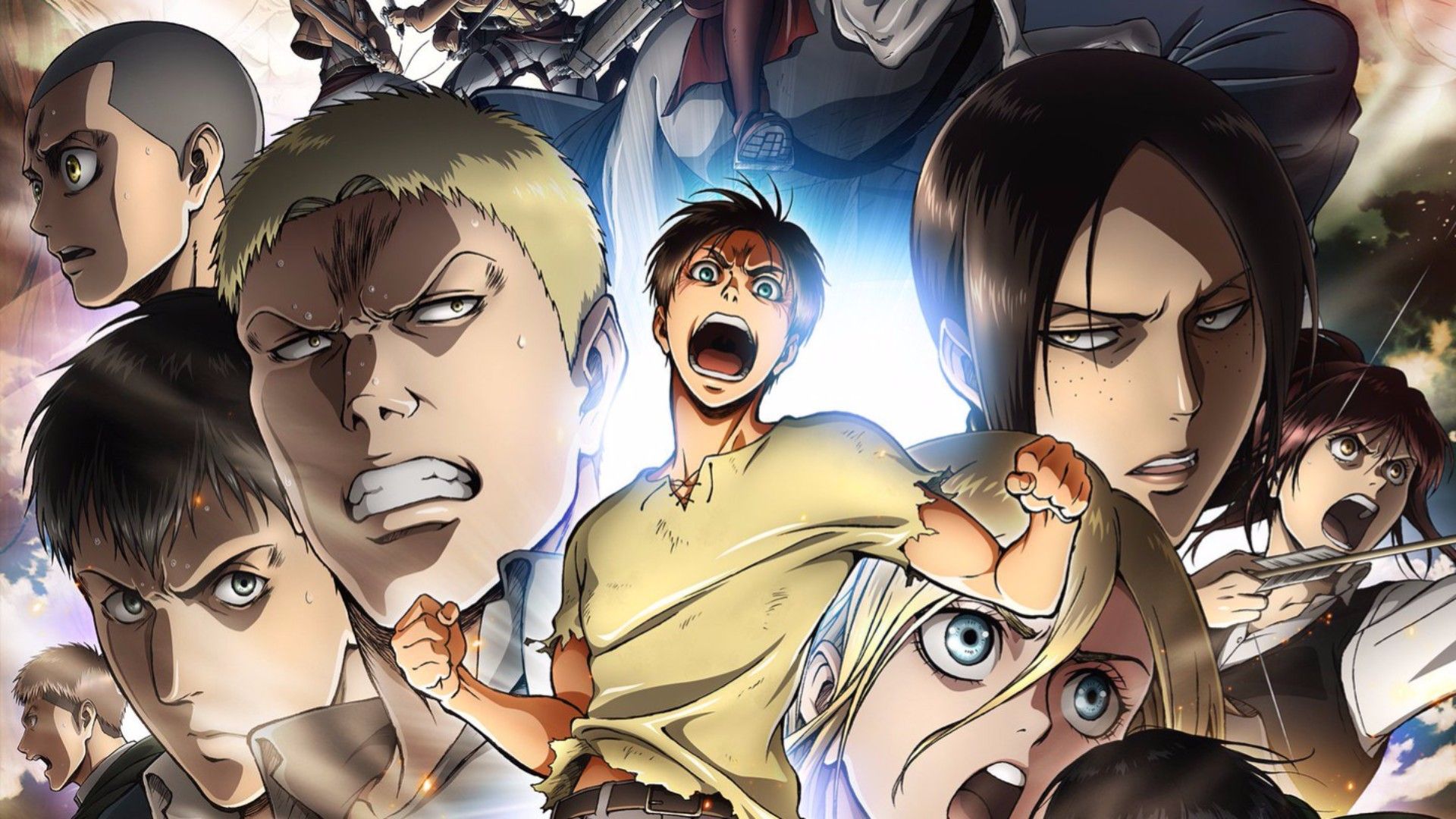 Attack on Titan background