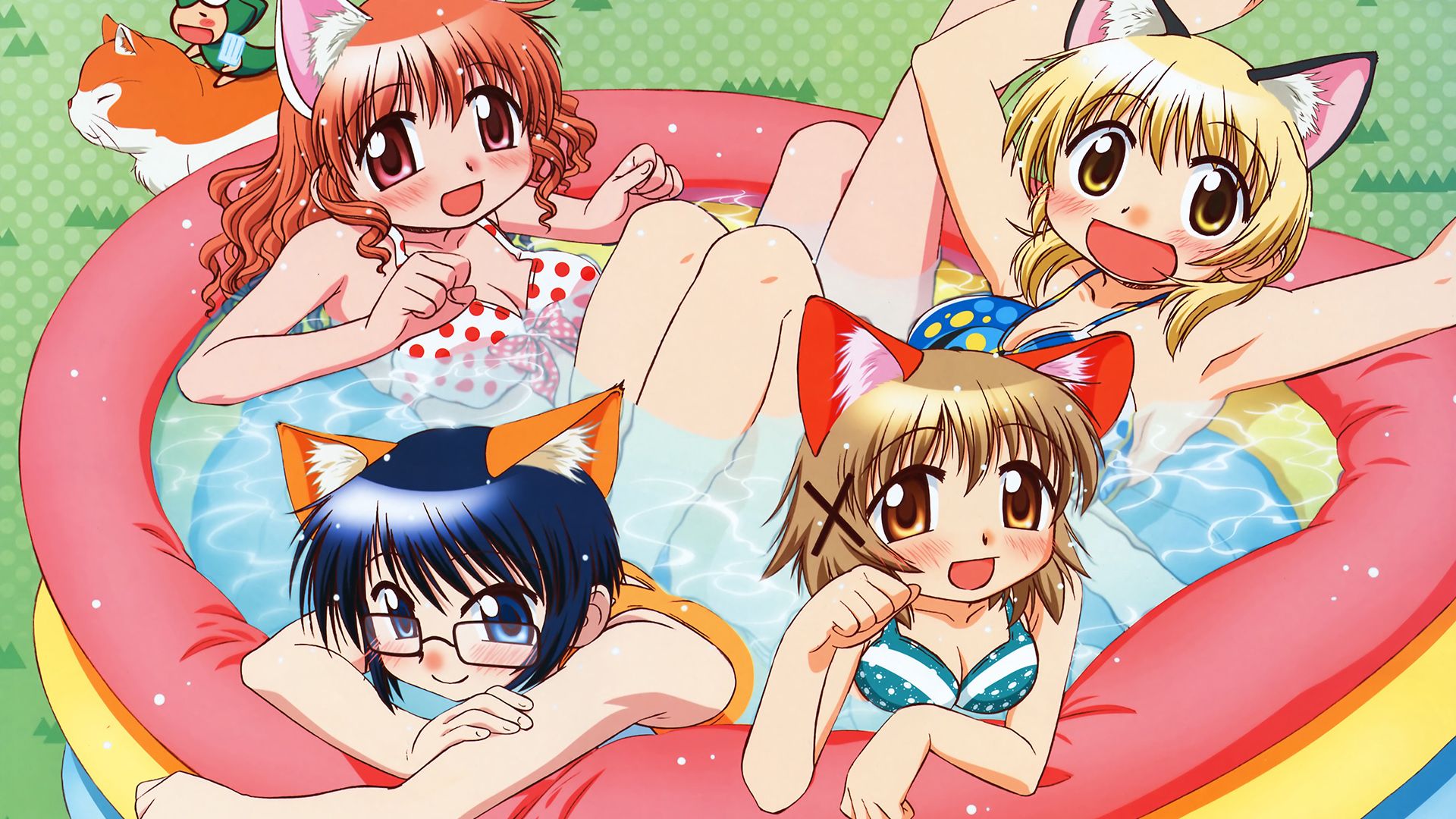 Hidamari Sketch background