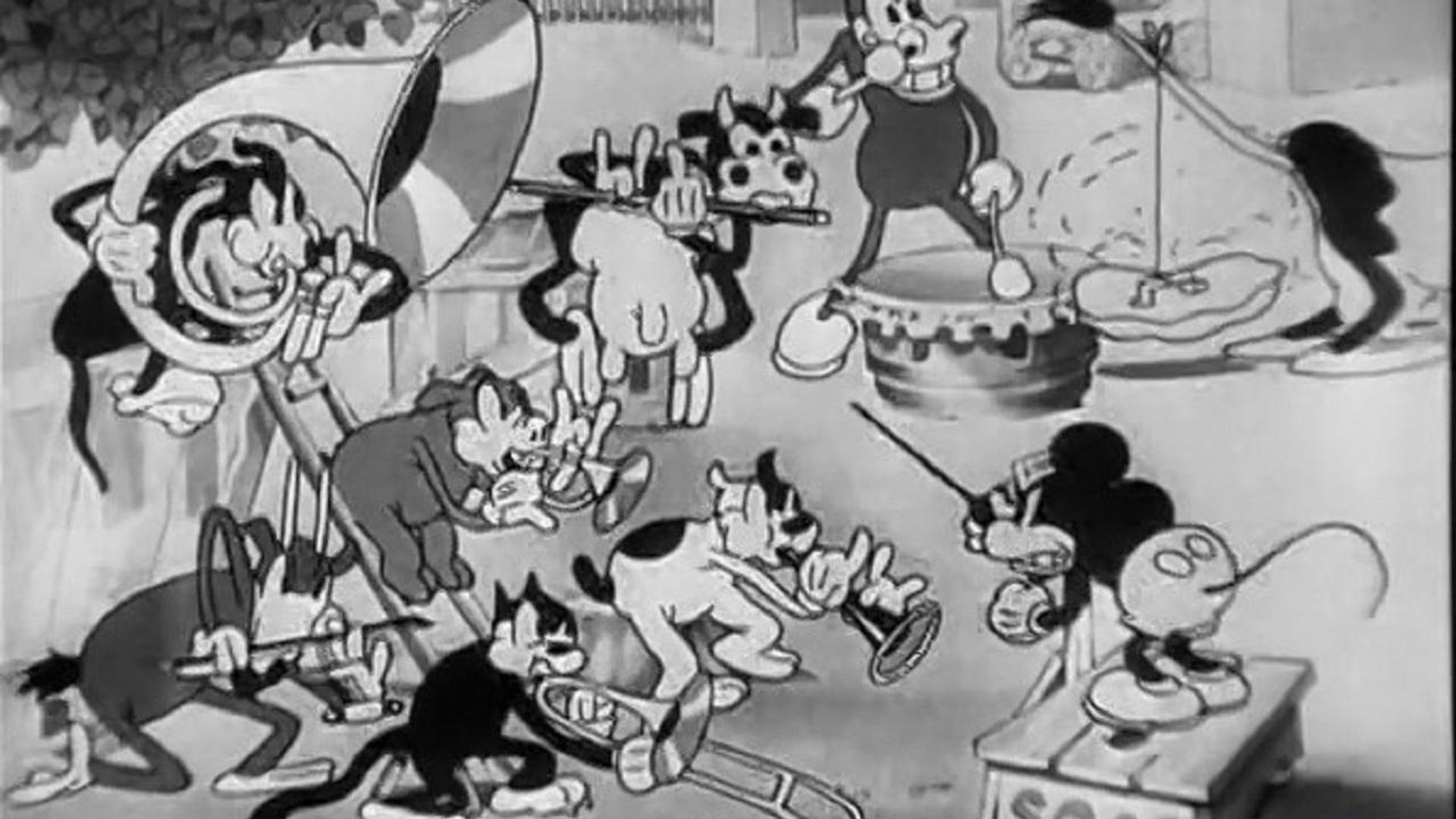 The Barnyard Concert background