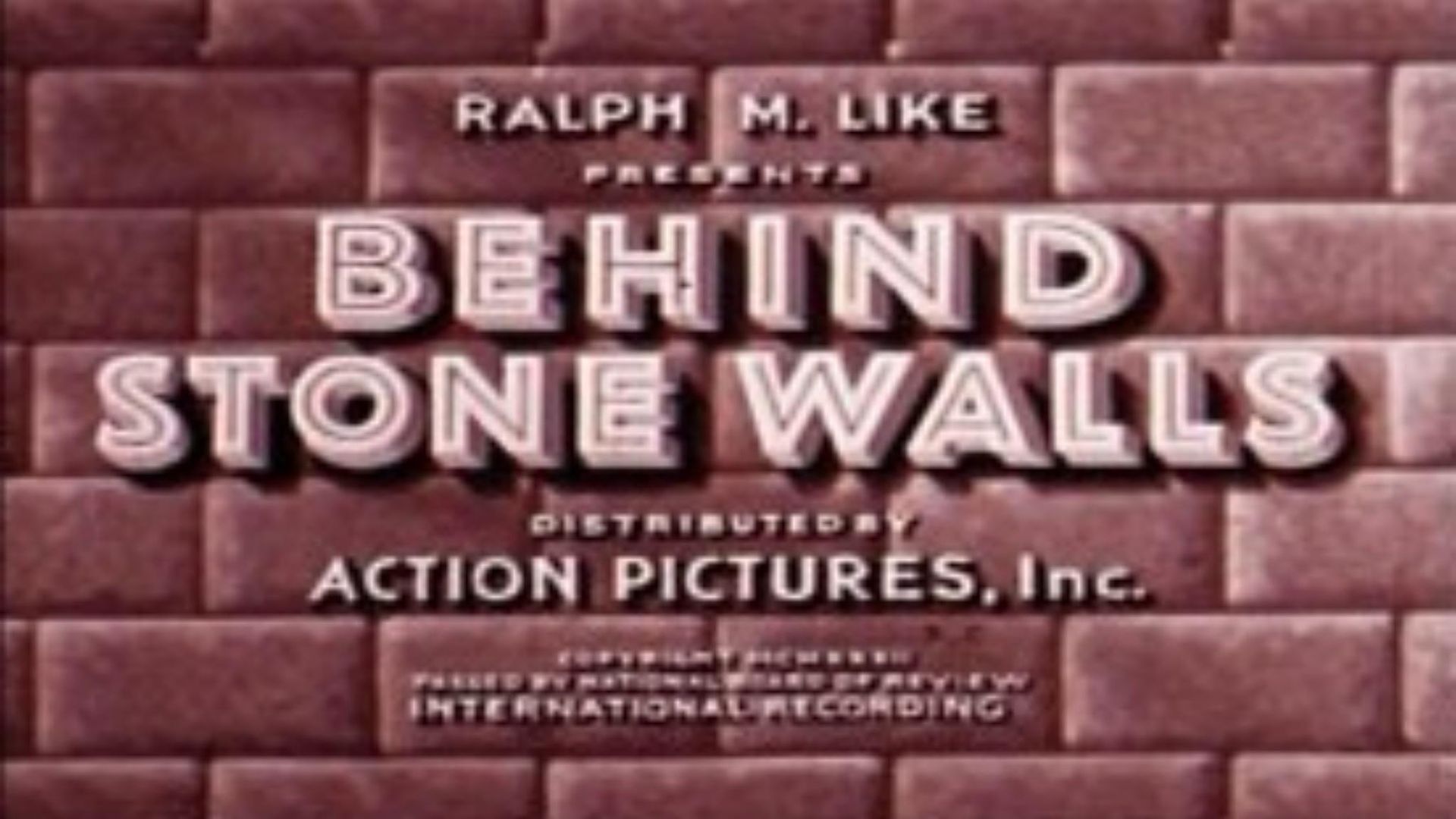 Behind Stone Walls background